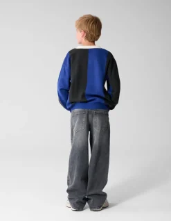 Ultra Baggy Fit Jeans Donkergrijs