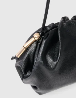 Vegan Leren Clutch Zwart