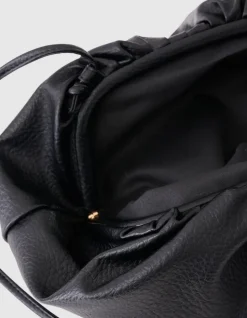 Vegan Leren Clutch Zwart