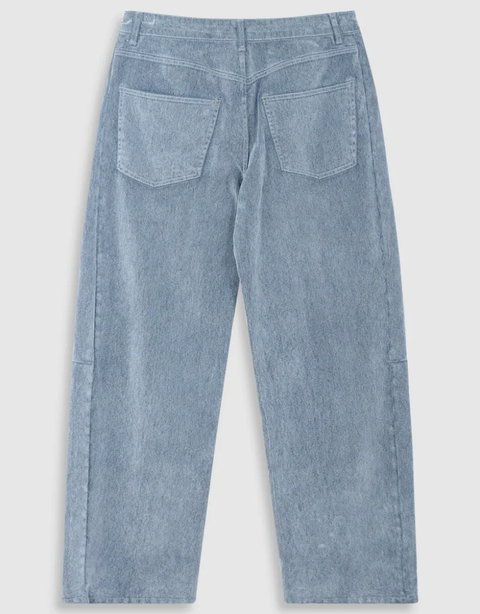 Velvet Barrel Fit Jeans Donkergrijs