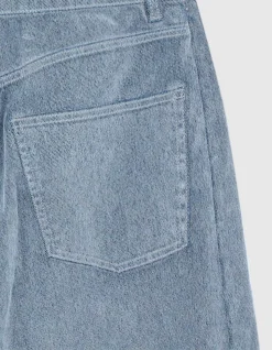 Velvet Barrel Fit Jeans Donkergrijs