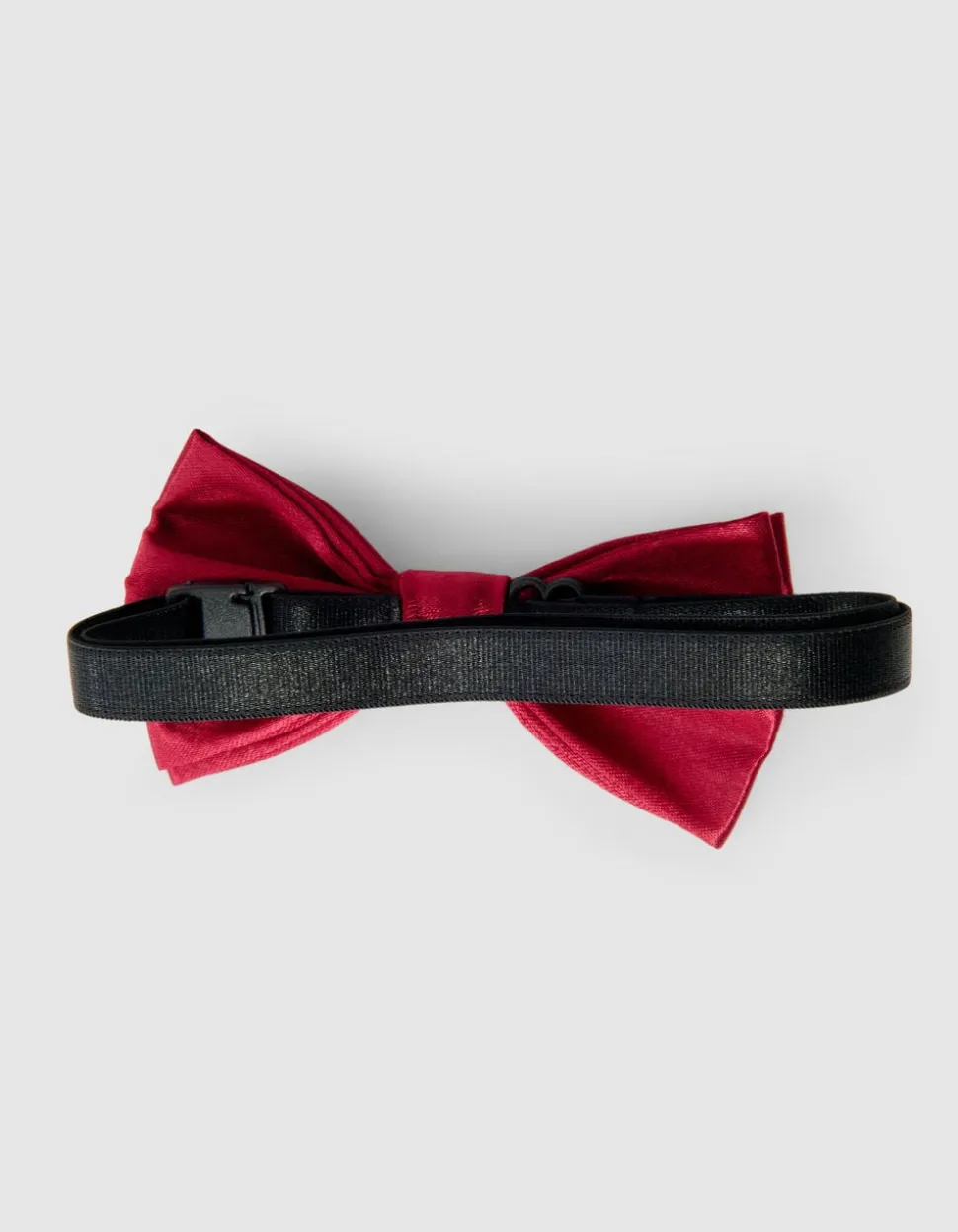 Velvet Vlinderstrik Donkerrood