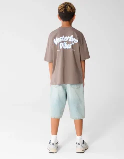 Vibes Artwork T-shirt Bruin