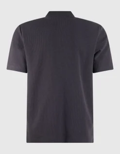 Waffle Polo Donkergrijs
