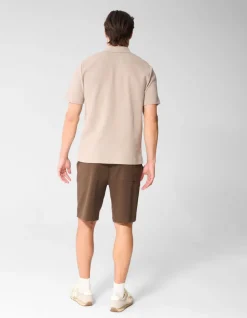 Waffle Polo Lichtbruin