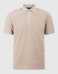 Waffle Polo Lichtbruin