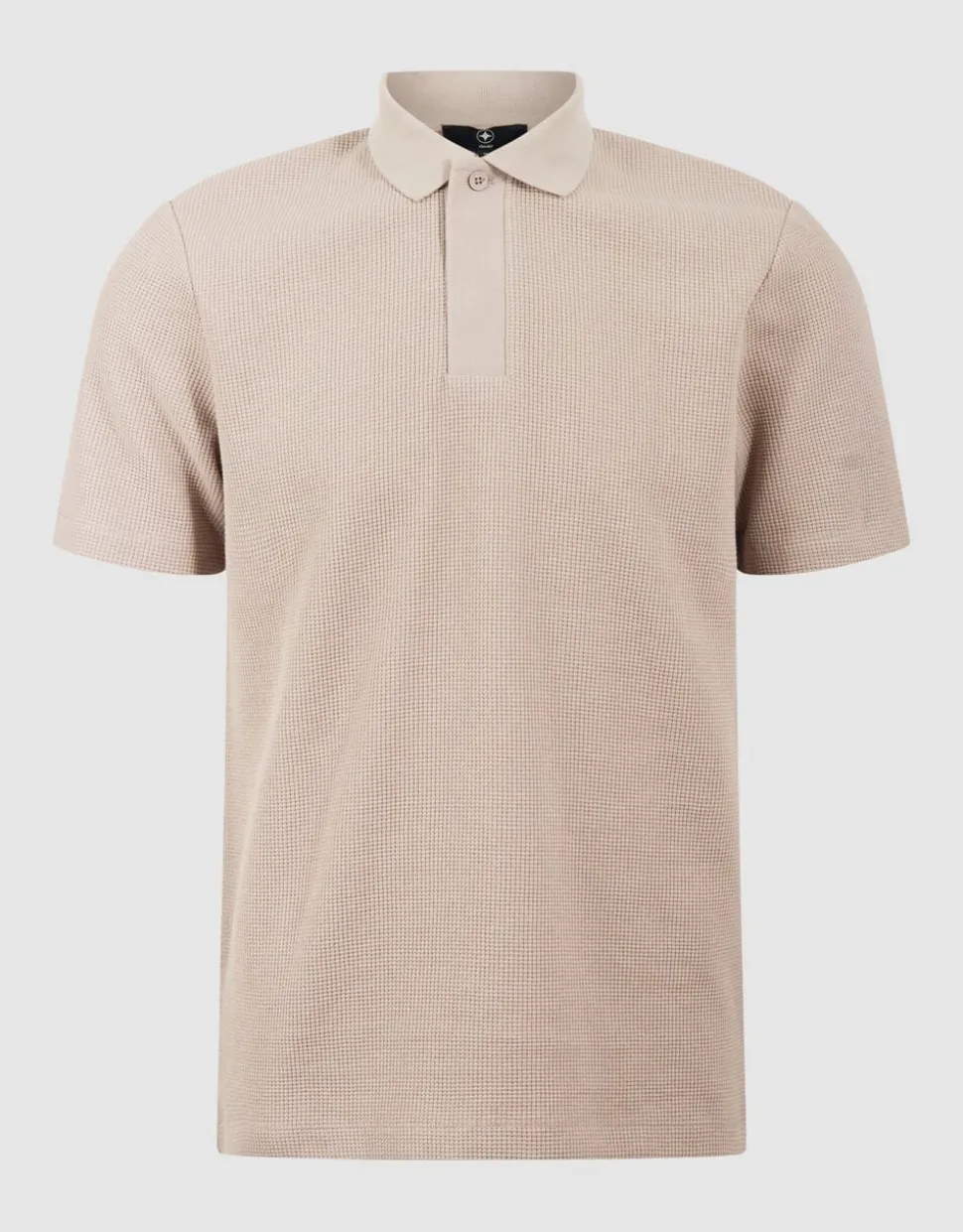 Waffle Polo Lichtbruin