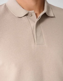 Waffle Polo Lichtbruin