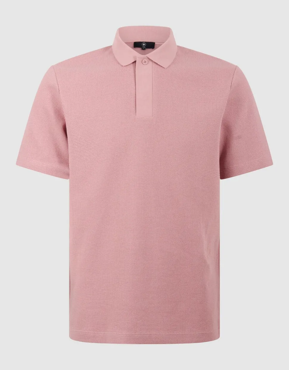 Waffle Polo Roze