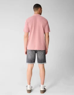 Waffle Polo Roze