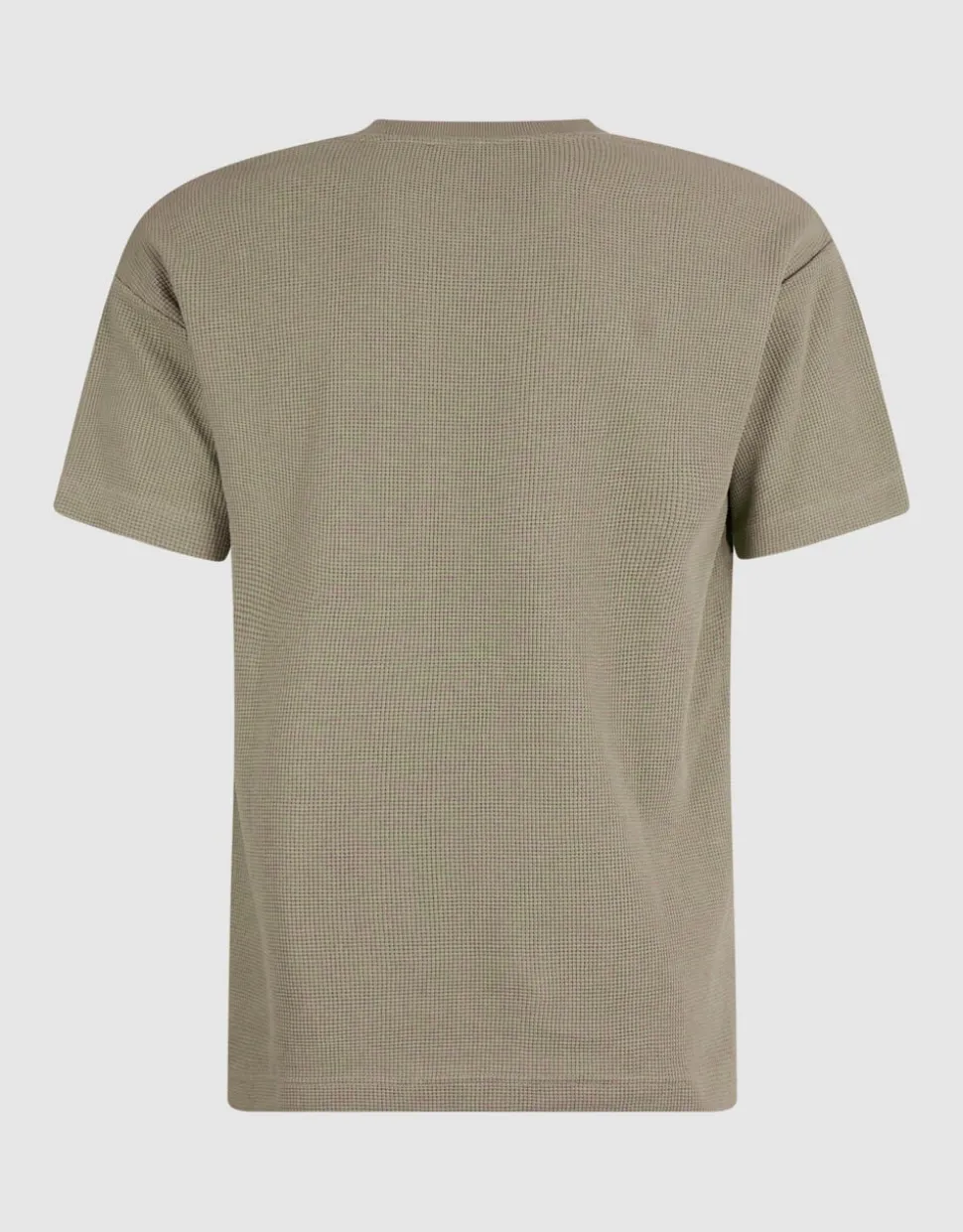 Waffle T-shirt Groen