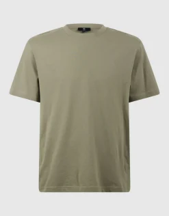 Wave Artwork T-shirt Khaki