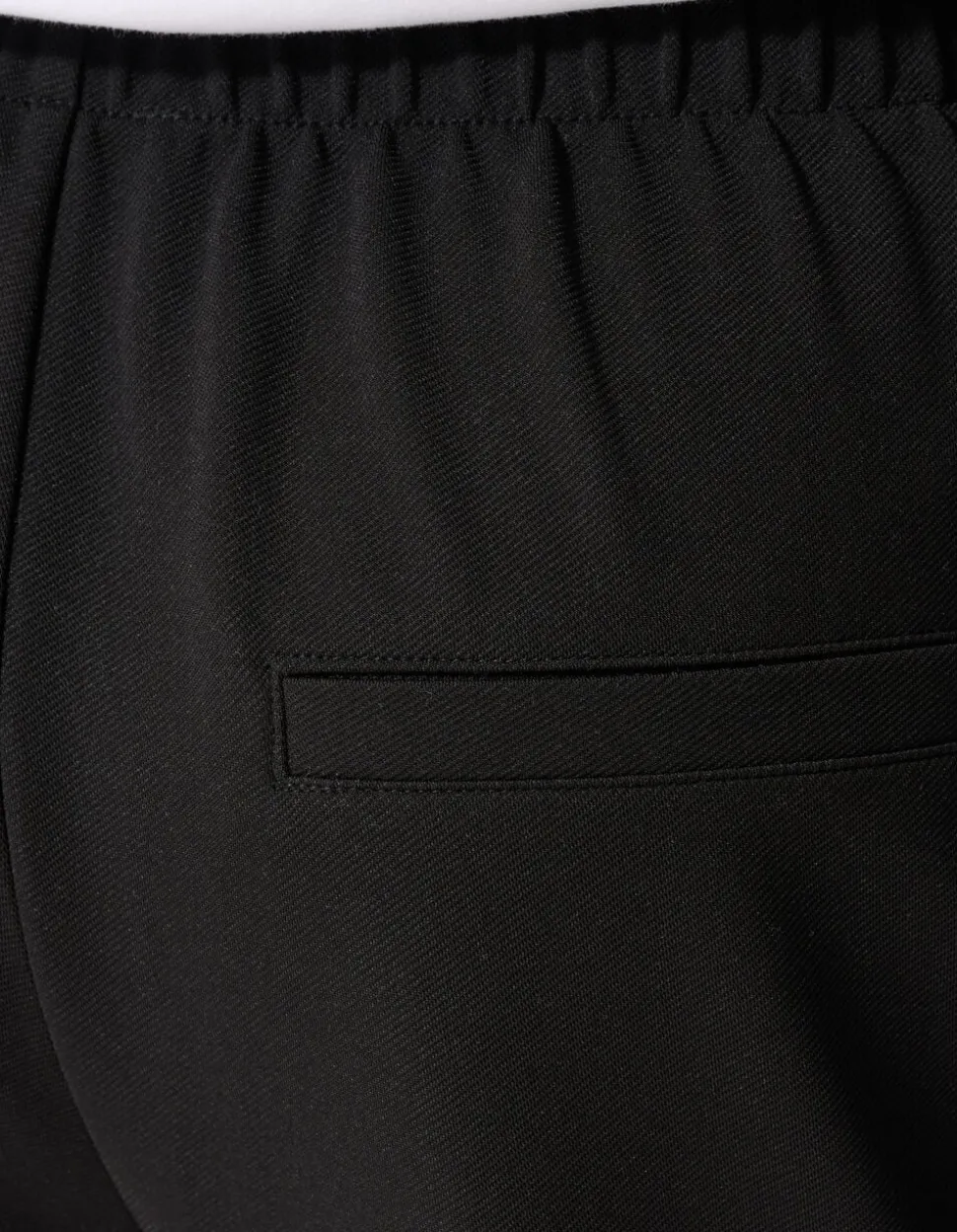 Wide Leg Broek Zwart