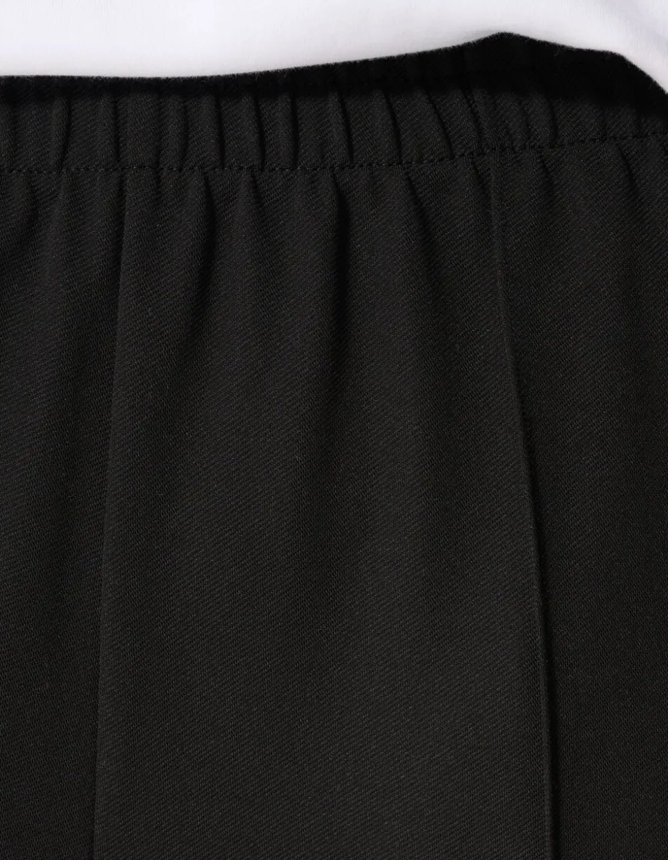 Wide Leg Broek Zwart