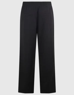 Wide Leg Broek Zwart