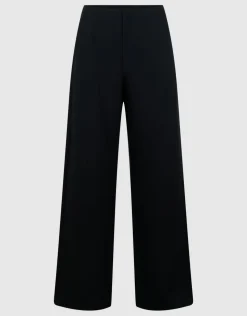 Wide Leg Broek Zwart