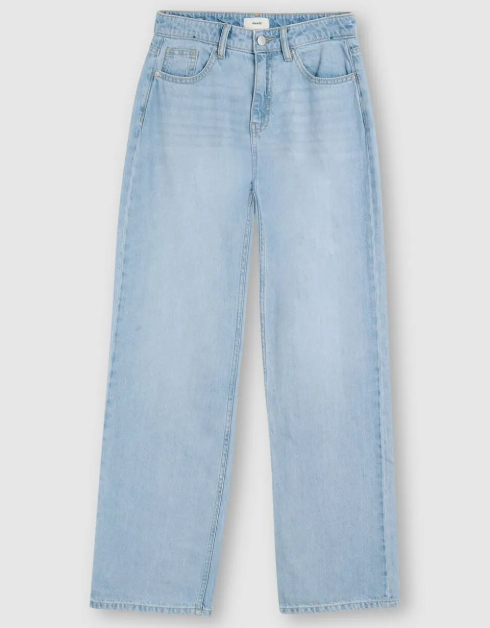 Wide Leg Fit Jeans Extra Lang Bleached