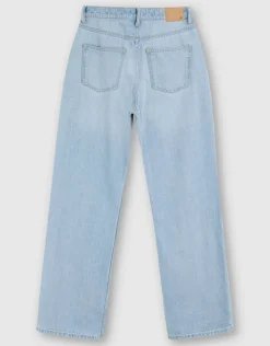 Wide Leg Fit Jeans Extra Lang Bleached