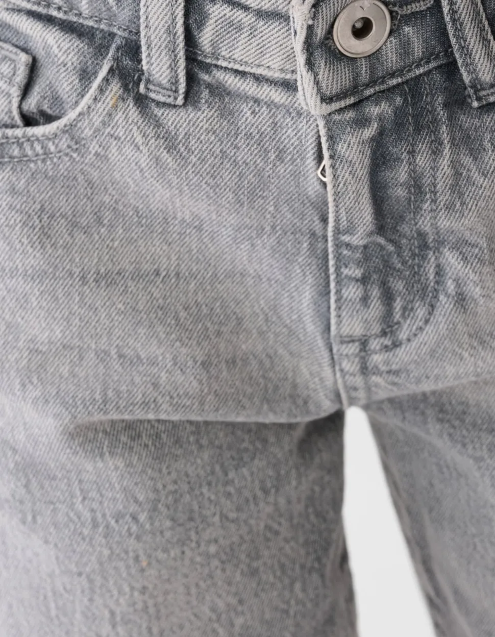 Wide Leg Fit Jeans Grijs