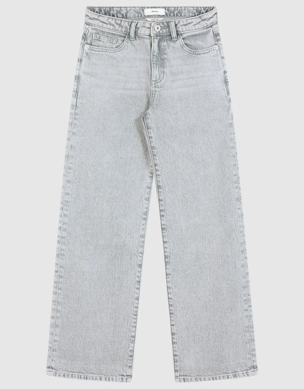 Wide Leg Fit Jeans Grijs