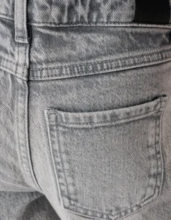 Wide Leg Fit Jeans Grijs