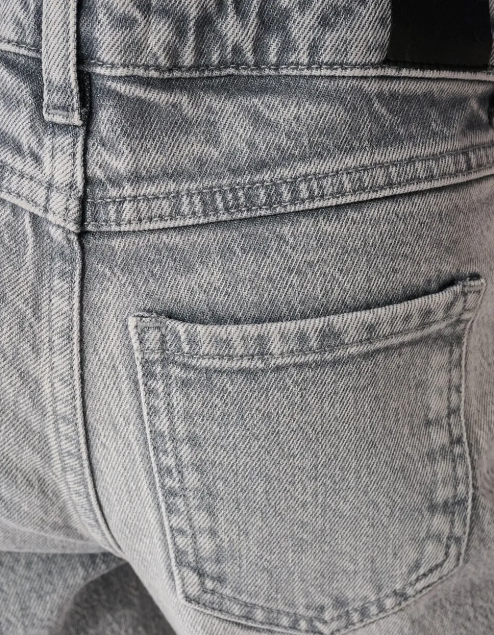 Wide Leg Fit Jeans Grijs