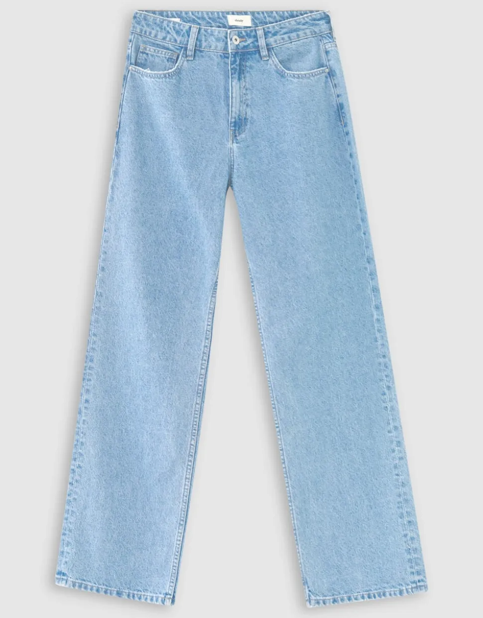 Wide Leg Fit Jeans Mediumstone
