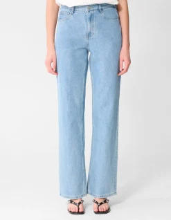 Wide Leg Fit Jeans Mediumstone